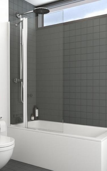 Dansani Badekarsv&aelig;g med svingd&oslash;r (inkl. skr&aring;arm) 155x100 cm