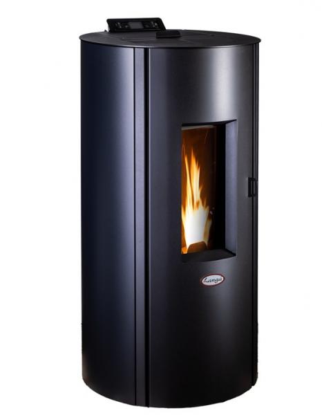 Langå Manola Træpilleovn - Sort Langå Manola Træpilleovn - Sort