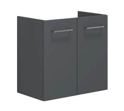 Dansani Mido+ 60 underskab m/låger - Grå mat Dansani Mido+ 60 underskab m/låger - Grå mat