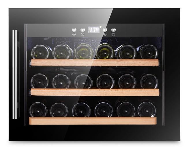 Cavin Scandinavian Collection 18 indbygget vinkøleskab - Sort Cavin Scandinavian Collection 18 indbygget vinkøleskab - Sort