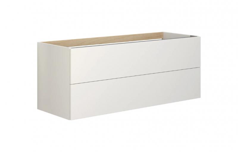 Dansani Luna vaskeskab 120x48 m/skuffer - Mat hvid Dansani Luna vaskeskab 120x48 m/skuffer - Mat hvid