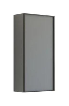 Dansani Luna Urban overskab - H&oslash;jreh&aelig;ngslet - Gr&aring; mat/Sort ramme