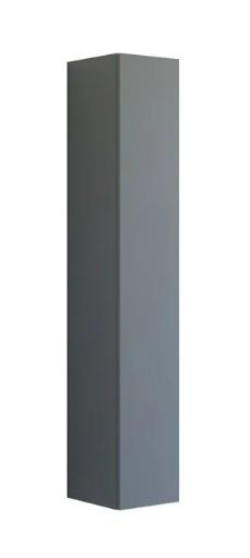 Dansani Luna Urban h&oslash;jskab 30 - Venstreh&aelig;ngslet - Gr&aring; mat