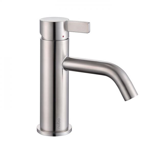 Cassøe Noba W4 håndvaskarmatur - Børstet stål Cassøe Noba W4 håndvaskarmatur - Børstet stål