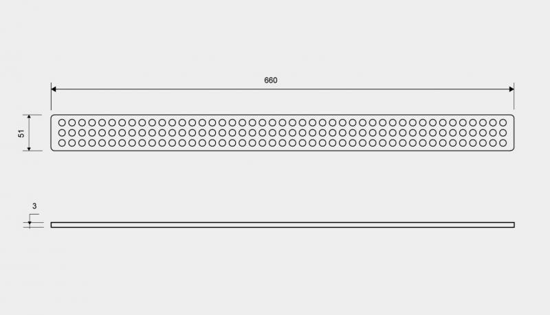Unidrain Classic rist - 700mm Unidrain Classic rist - 700mm