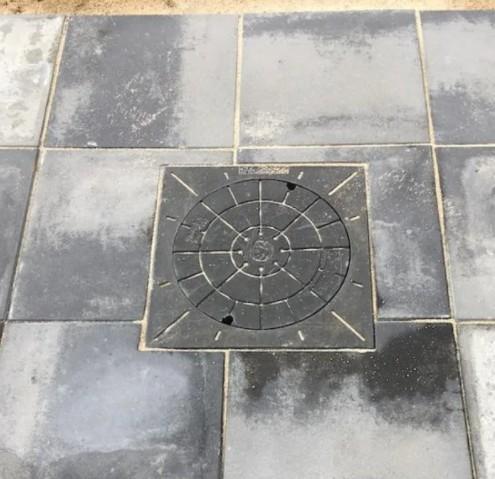 Lauridsen 425 x 110 mm firkantet karm m/ fals - H&oslash;j model