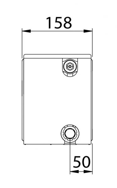 Unite konvektor T33 200 x 1000 mm - 12 kvm Unite konvektor T33 200 x 1000 mm - 12 kvm