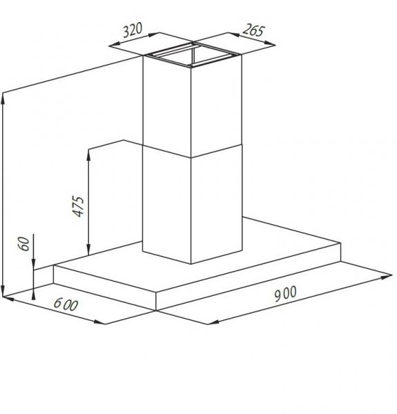 Eico Lucca I 90 ECO frith&aelig;ngende emh&aelig;tte - Rustfrit st&aring;l