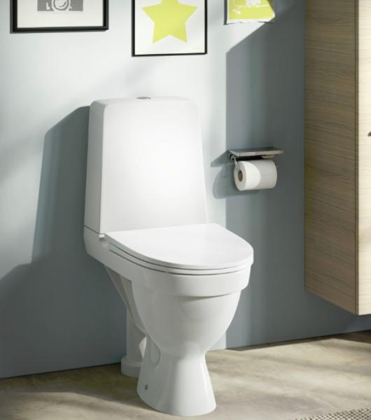 Laufen Kompas Rimless toilet m/åben S-lås Laufen Kompas Rimless toilet m/åben S-lås