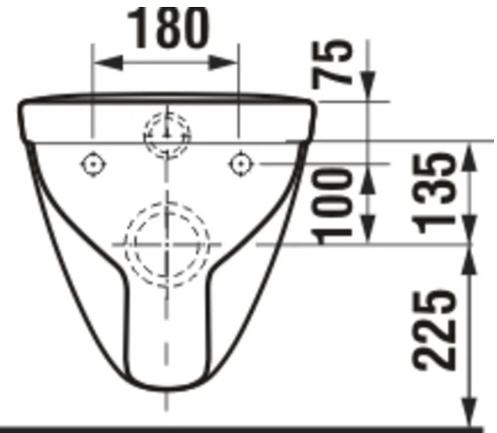Laufen Lyra+ v&aelig;gh&aelig;ngt toilet