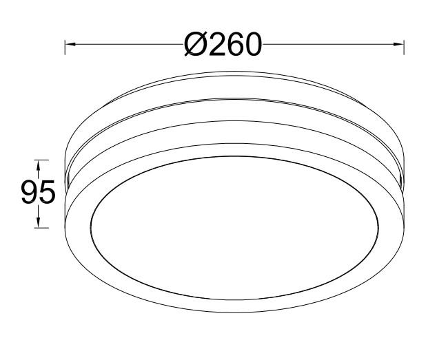 Lutec Architectural Titan udendørslampe til væg og loft Lutec Architectural Titan udendørslampe til væg og loft