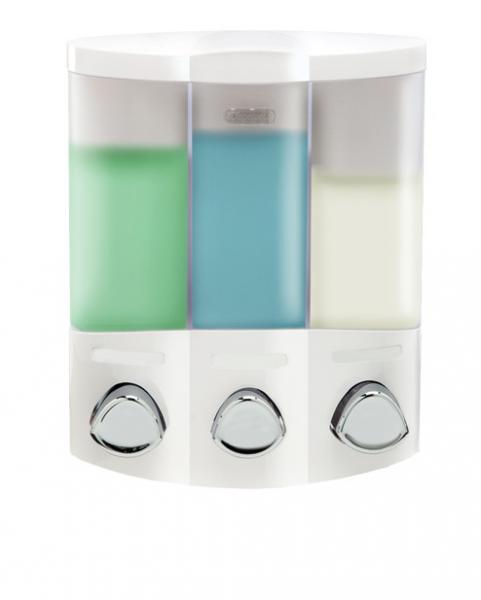 HeFe Trio s&aelig;bedispenser - Hvid