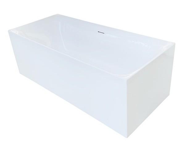 Str&oslash;mberg Turin firkantet fritst&aring;ende badekar 1700 x 750 mm