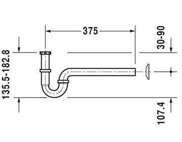 Duravit Vandl&aring;s 1 1/4