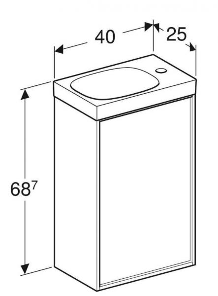 If&ouml; Sense Art 40 m&oslash;bels&aelig;t - Mat Hvid