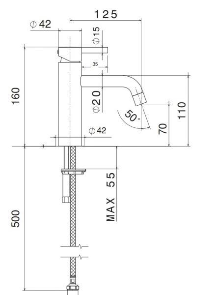 Cassøe komplet pakke til badeværelse - Børstet kobber Cassøe komplet pakke til badeværelse - Børstet kobber