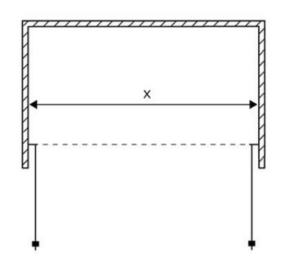 Str&oslash;mberg Lucca 30 dobbelt niched&oslash;r - Klart glas