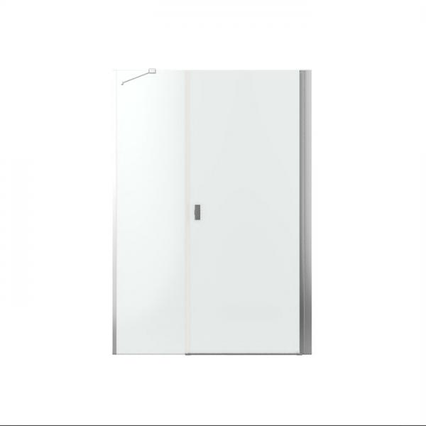 Str&oslash;mberg Noma 45 svingd&oslash;r m/sidepanel 1000mm - H&oslash;jre - Krom