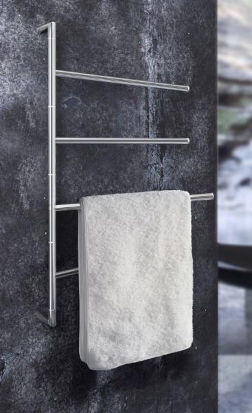 Smedbo Outline Lite 4-armet h&aring;ndkl&aelig;destang - Poleret rustfrit st&aring;l