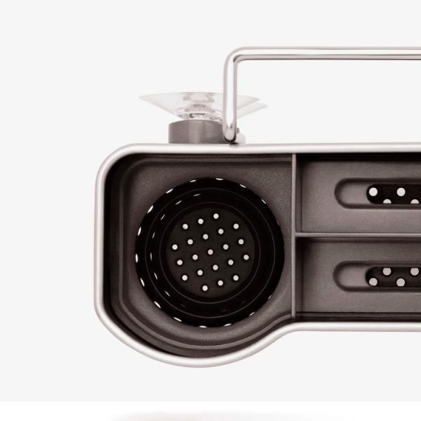 Simplehuman opvaskeb&oslash;rsteholder t/k&oslash;kkenvask - B&oslash;rstet st&aring;l