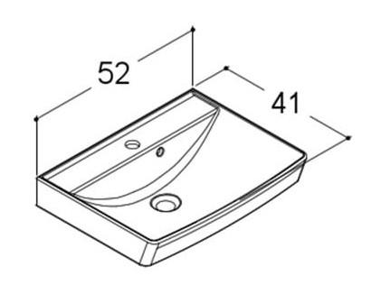 Dansani Mido+ 50 m&oslash;bels&aelig;t m/Cappella mat antrasit vask - Varm eg