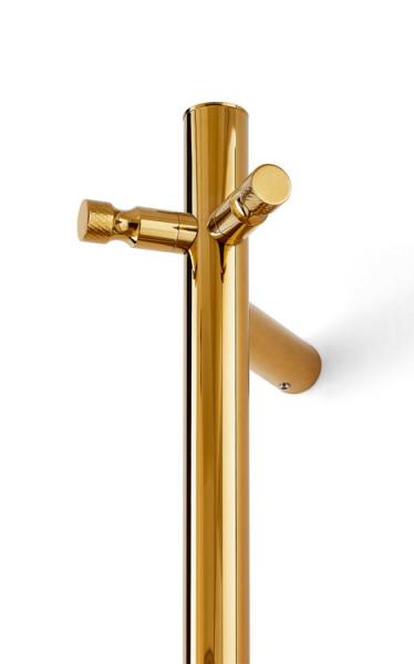 Cassøe Rimini håndklædetørrer - Poleret messing Cassøe Rimini håndklædetørrer - Poleret messing