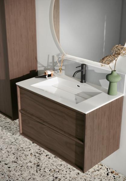 Strømberg Skara 60 badeværelsesskab - Mørk eg Strømberg Skara 60 badeværelsesskab - Mørk eg