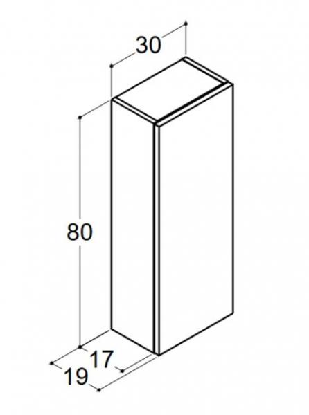 Dansani Luna Urban overskab - Venstreh&aelig;ngslet - Gr&aring; mat
