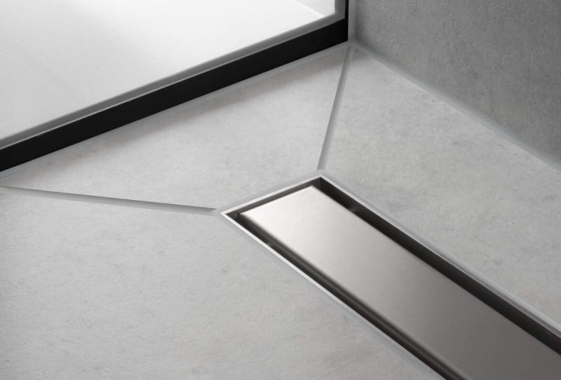 Hansgrohe RainDrain Match Kappes&aelig;t - 60 cm - B&oslash;rstet rustfri st&aring;l