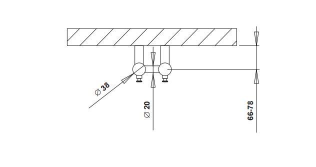 Str&oslash;mberg Regus el-h&aring;ndkl&aelig;det&oslash;rrer - 11x95 cm - Hvid