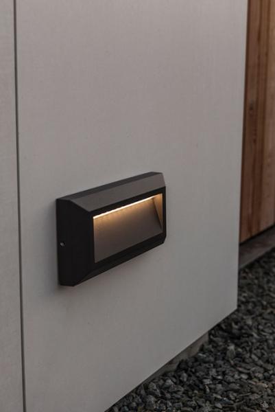 Lutec Architectural Helena udend&oslash;rslampe til v&aelig;g