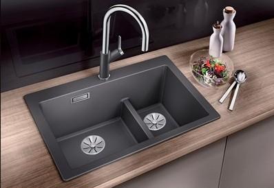 Blanco Pleon 6 Split PD k&oslash;kkenvask - Antracit