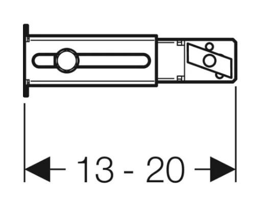 Geberit Duofix monteringss&aelig;t