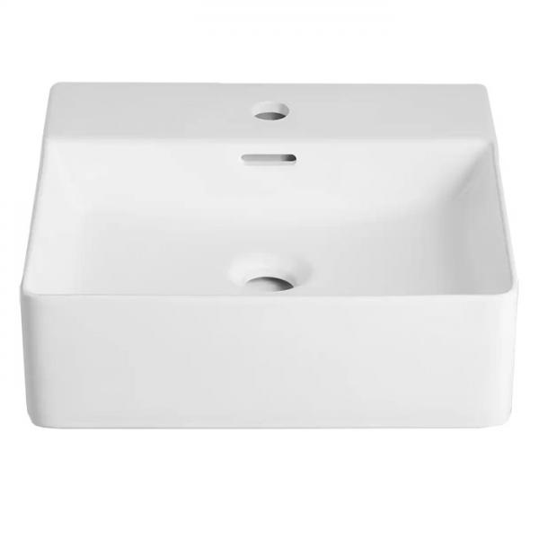 Lavabo Boxo 42 håndvask t/væg eller bord - 1 hanehul Lavabo Boxo 42 håndvask t/væg eller bord - 1 hanehul