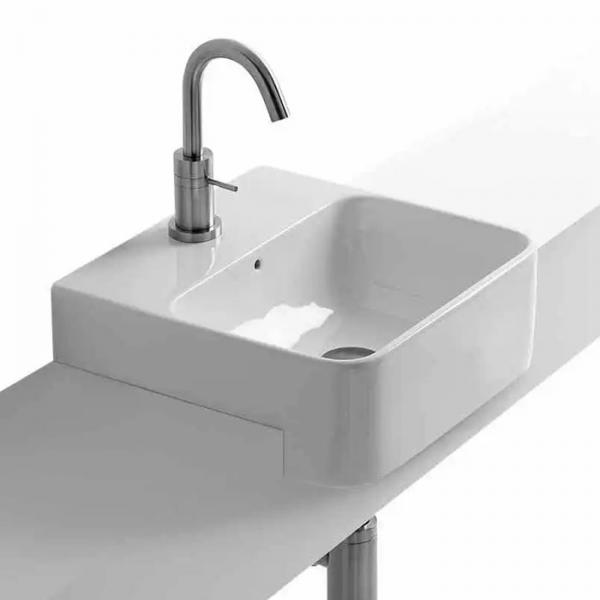 Lavabo 35 semi-indbygget håndvask - 1 hanehul Lavabo 35 semi-indbygget håndvask - 1 hanehul