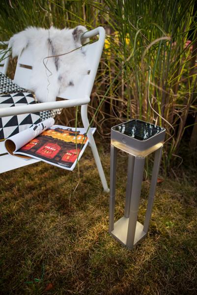 Lutec udend&oslash;rslampe p&aring; spyd m/solceller