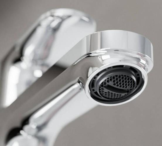 hansgrohe Rebris S 110 h&aring;ndvaskarmatur m/bundventil - Krom