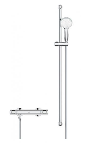 Grohe Precision Flow 100 komplet brusesystem Grohe Precision Flow 100 komplet brusesystem