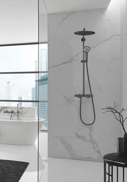Grohe Euphoria XXL 310 brusesystem - Børstet hard graphite Grohe Euphoria XXL 310 brusesystem - Børstet hard graphite