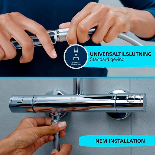 Grohe Vitalio Comfort 110 håndbruser m/2 sprays og Water Saving Grohe Vitalio Comfort 110 håndbruser m/2 sprays og Water Saving