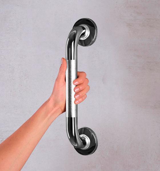 Ridder Assistent badekarsgreb - 30 cm - Krom/b&oslash;rstet krom