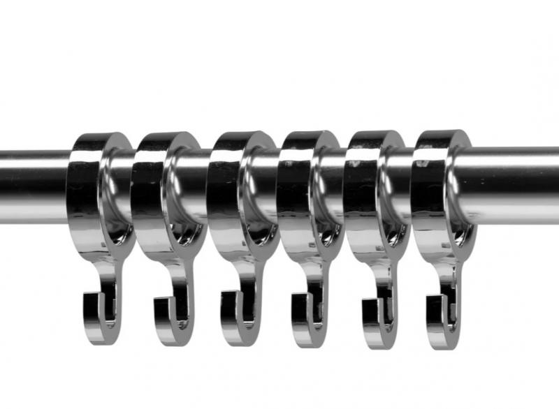 Hefe Elegant rund forh&aelig;ngsstang til badeforh&aelig;ng