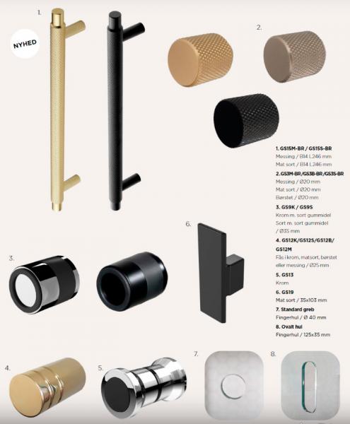 Str&oslash;mberg Lucca 190 fastv&aelig;g med folded&oslash;r - Skr&aelig;ddersyet
