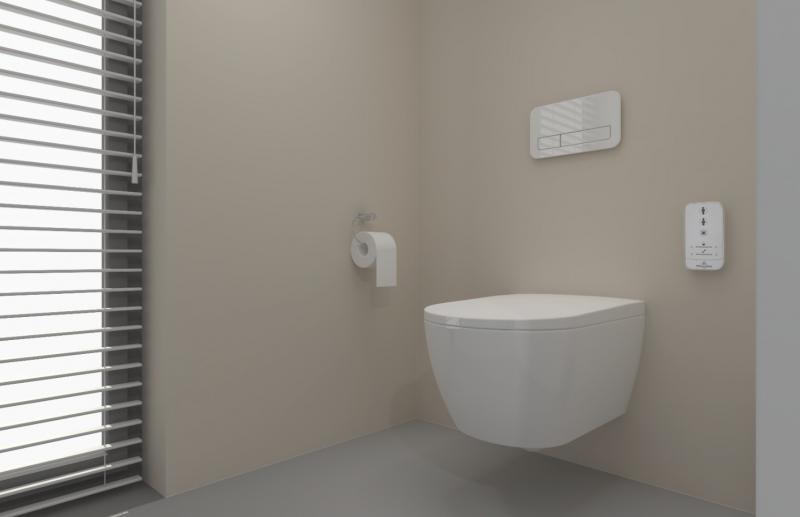 Villeroy & Boch ViClean-I100 Douchetoilet uden skyllekant, hvid
