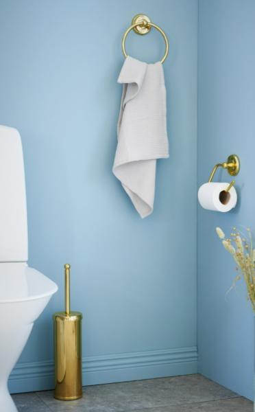 Smedbo Villa håndklædering - Poleret messing Smedbo Villa håndklædering - Poleret messing