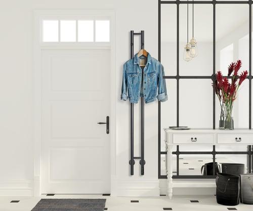 Kriss Twin elektrisk h&aring;ndkl&aelig;det&oslash;rrer 13x148 cm - Mat sort