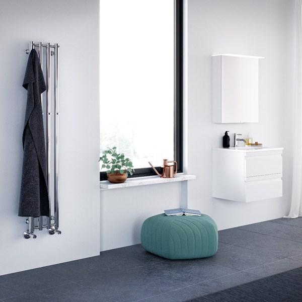 Str&oslash;mberg Regus el-h&aring;ndkl&aelig;det&oslash;rrer - 42x150 cm - Hvid