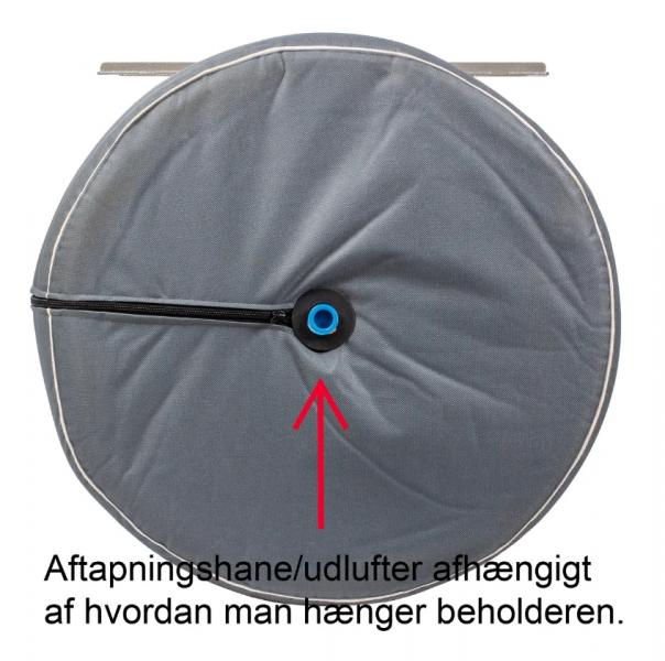 Lang&aring; isoleret akkumuleringstank - 60 liter - V&aelig;gh&aelig;ngt