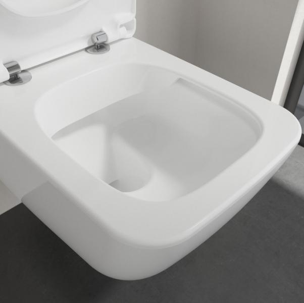 Villeroy & Boch Venticello v&aelig;gh&aelig;ngt toilet m/DirectFlush og s&aelig;de
