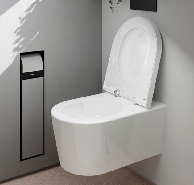 hansgrohe EluPura S rimless væghængt toilet inkl. sæde hansgrohe EluPura S rimless væghængt toilet inkl. sæde